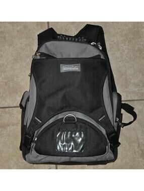 Sporty’s Pilot Shop Flight Gear Backpack Black Gray Travel Underseat Carry On